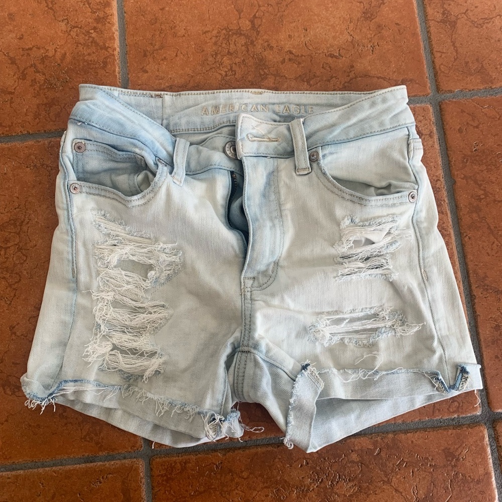 American Eagle jean shorts, size 2